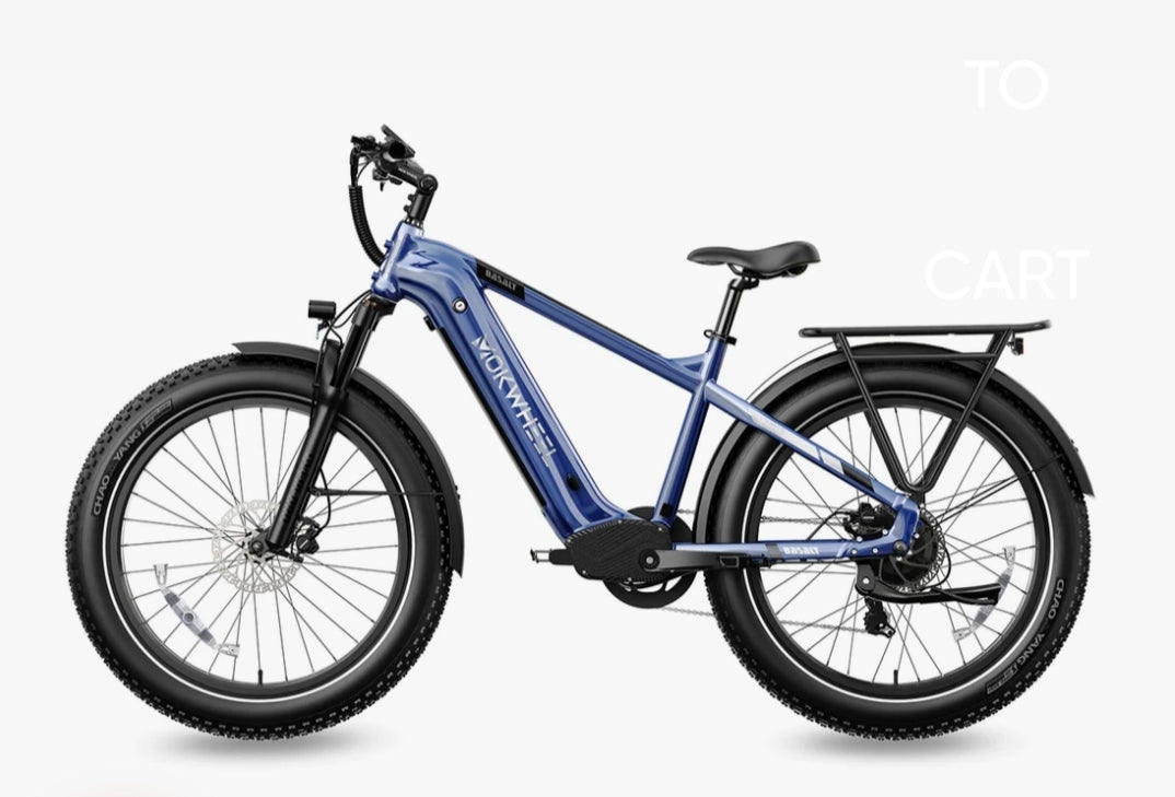 Super Clearance Sale - Basalt Power Station E-Bike with Free Deluxe 10 Accessory Pack ( $699 Value for Free! )  - FULLY ASSEMBLED - PICKUP ONLY - NO SHIPPING - Includes Front/Back Fenders, Rear Rack.