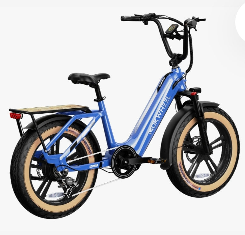Super Clearence Sale!!! Scoria - FULLY ASSEMBLED - Power Station E-Bike with Free Deluxe 10 Accessory Pack ( $699 Value for Free! ) - PICKUP ONLY - NO SHIPPING. Includes Front/Back Fenders, Rear Rack.