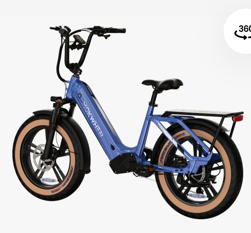 Super Clearence Sale!!! Scoria - FULLY ASSEMBLED - Power Station E-Bike with Free Deluxe 10 Accessory Pack ( $699 Value for Free! ) - PICKUP ONLY - NO SHIPPING. Includes Front/Back Fenders, Rear Rack.