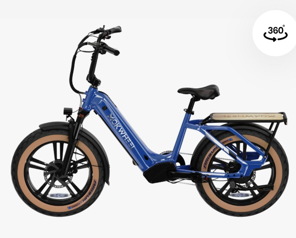 Super Clearence Sale!!! Scoria - FULLY ASSEMBLED - Power Station E-Bike with Free Deluxe 10 Accessory Pack ( $699 Value for Free! ) - PICKUP ONLY - NO SHIPPING. Includes Front/Back Fenders, Rear Rack.