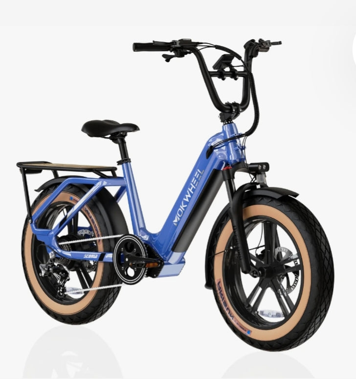 Super Clearence Sale!!! Scoria - FULLY ASSEMBLED - Power Station E-Bike with Free Deluxe 10 Accessory Pack ( $699 Value for Free! ) - PICKUP ONLY - NO SHIPPING. Includes Front/Back Fenders, Rear Rack.