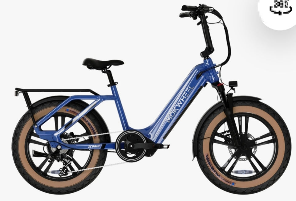 Super Clearence Sale!!! Scoria - FULLY ASSEMBLED - Power Station E-Bike with Free Deluxe 10 Accessory Pack ( $699 Value for Free! ) - PICKUP ONLY - NO SHIPPING. Includes Front/Back Fenders, Rear Rack.