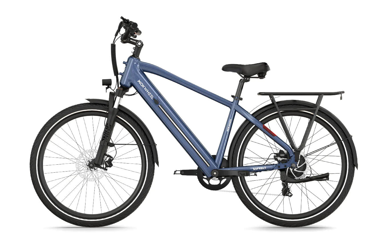 Asphalt 1.0 E-Bike with Free Basic 5 Accessory Pack ( $355 Value for Free! ) includes Front/Back Fenders, Rear Rack.