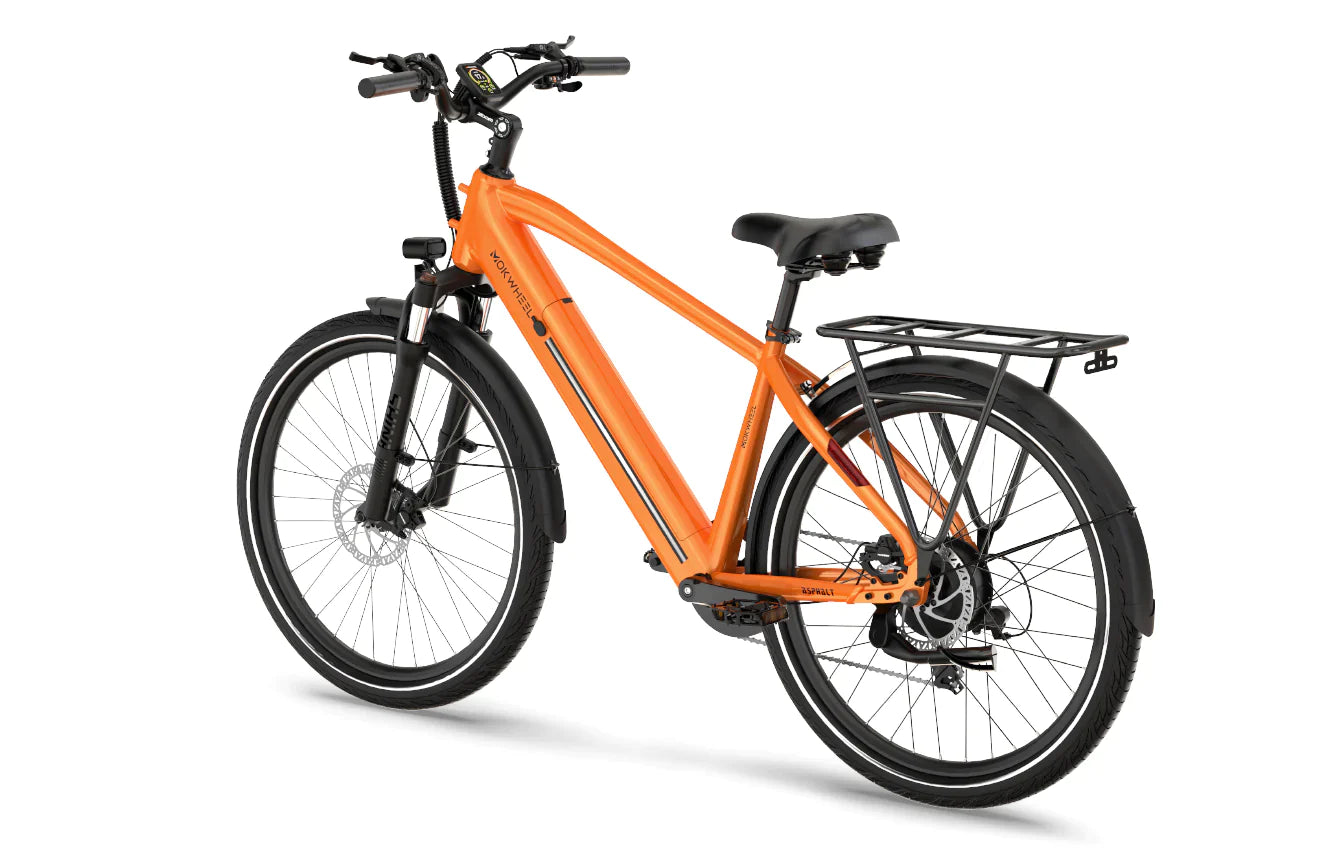 Asphalt 1.0 E-Bike with Free Basic 5 Accessory Pack ( $355 Value for Free! ) includes Front/Back Fenders, Rear Rack.
