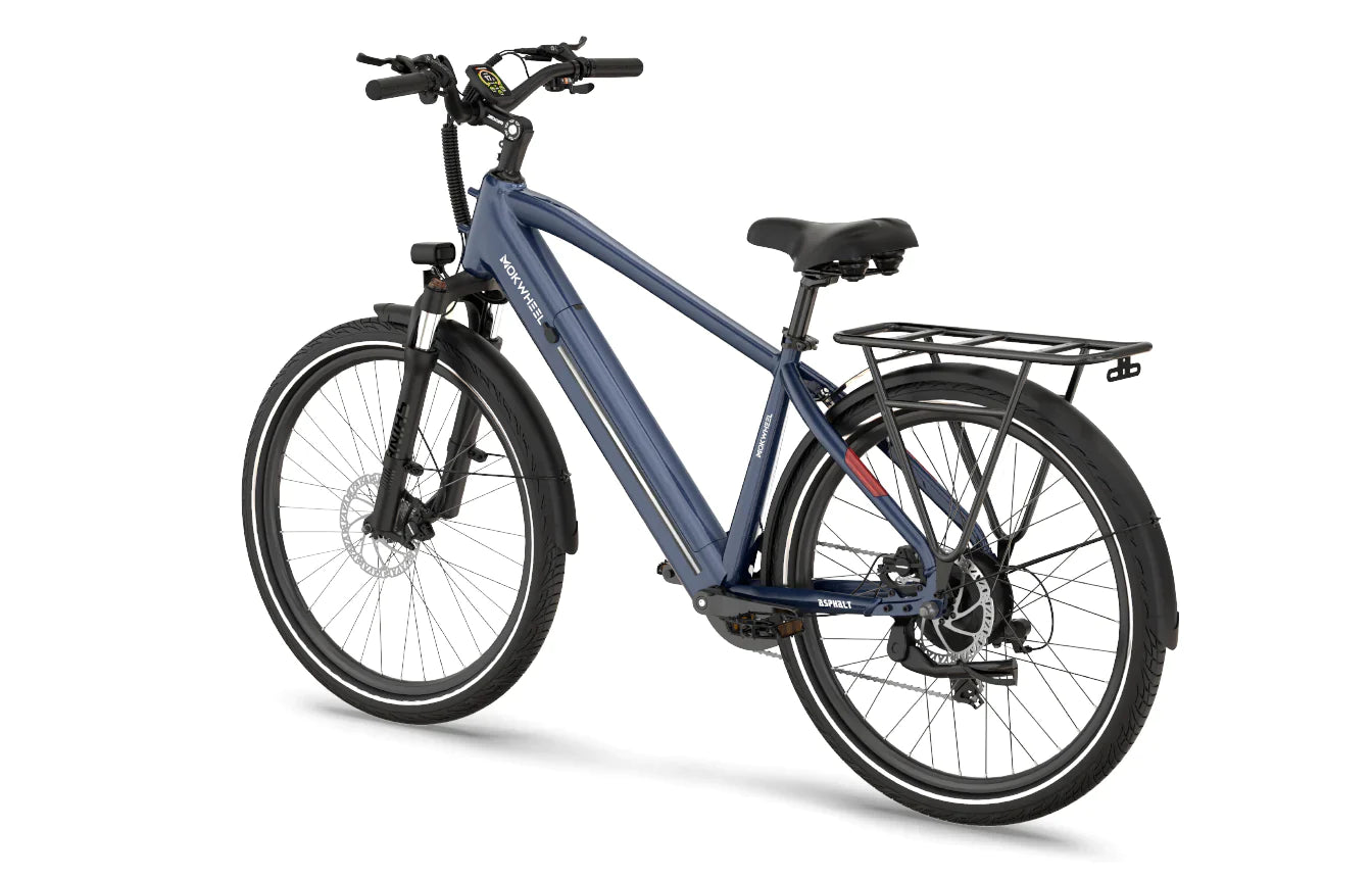 Asphalt 1.0 E-Bike with Free Basic 5 Accessory Pack ( $355 Value for Free! ) includes Front/Back Fenders, Rear Rack.