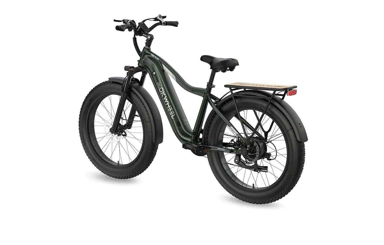 Fall Clearance Sale - Tor Plus E-Bike includes Free Basic 5 Accessory Pack ( Valued at $355 ) and Front/Back Fenders, Rear Rack