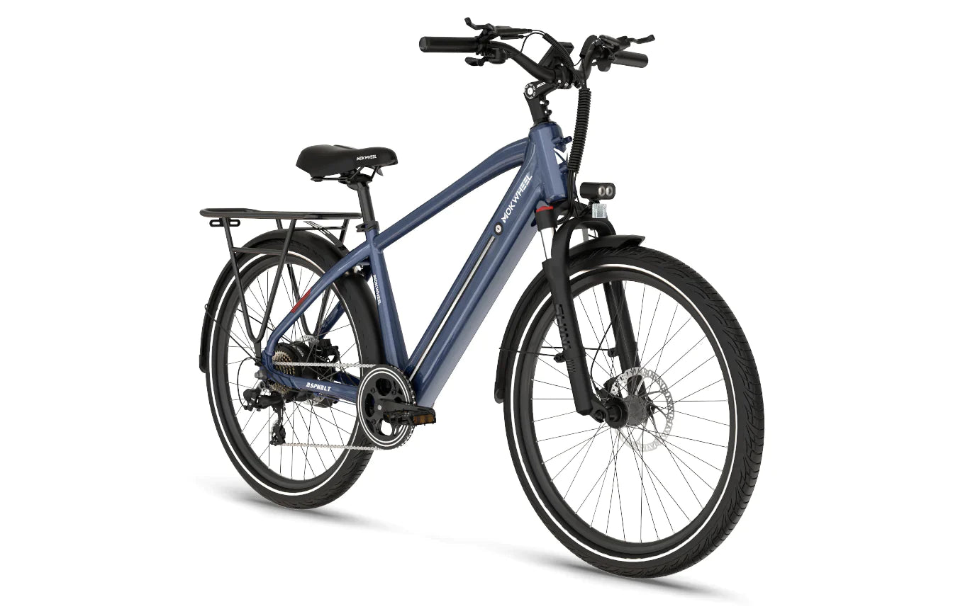 Asphalt 1.0 E-Bike with Free Basic 5 Accessory Pack ( $355 Value for Free! ) includes Front/Back Fenders, Rear Rack.