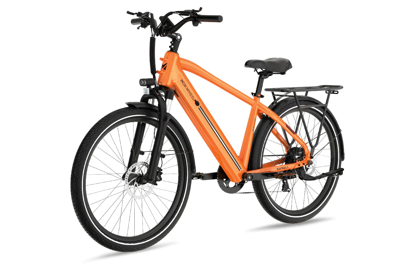 Asphalt 1.0 E-Bike with Free Basic 5 Accessory Pack ( $355 Value for Free! ) includes Front/Back Fenders, Rear Rack.