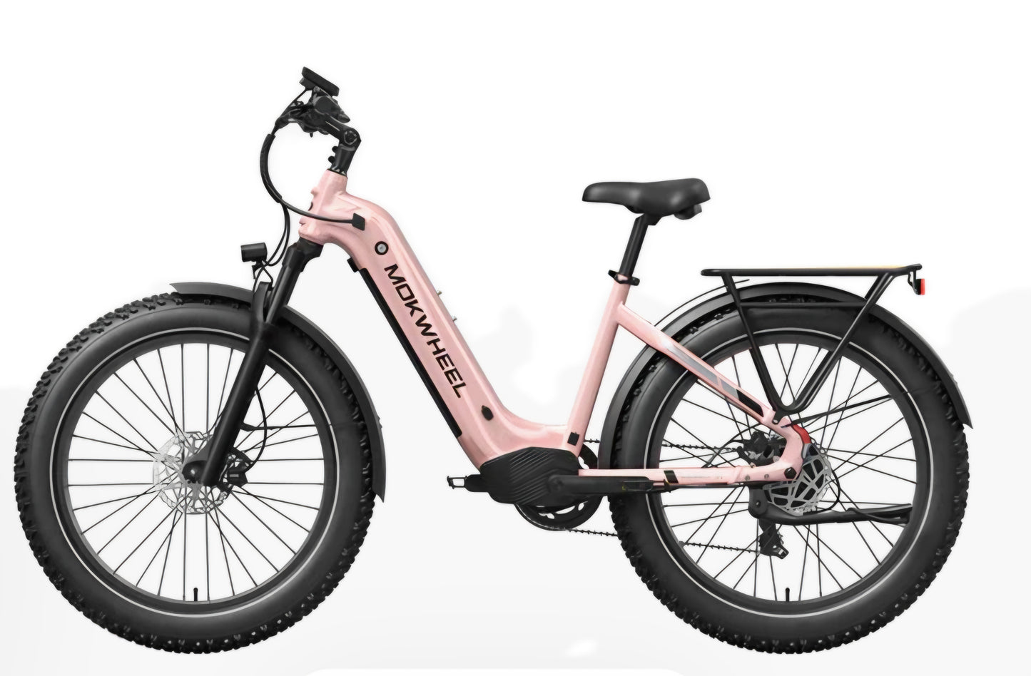 Basalt ST 2.0 7 speed Power Station E-Bike ( Front Suspension, Step Thru, Fat Tire ) with Free Deluxe 10 Accessory Pack ( $699 Value for Free! ) Includes Front/Back Fenders, Rear Rack.