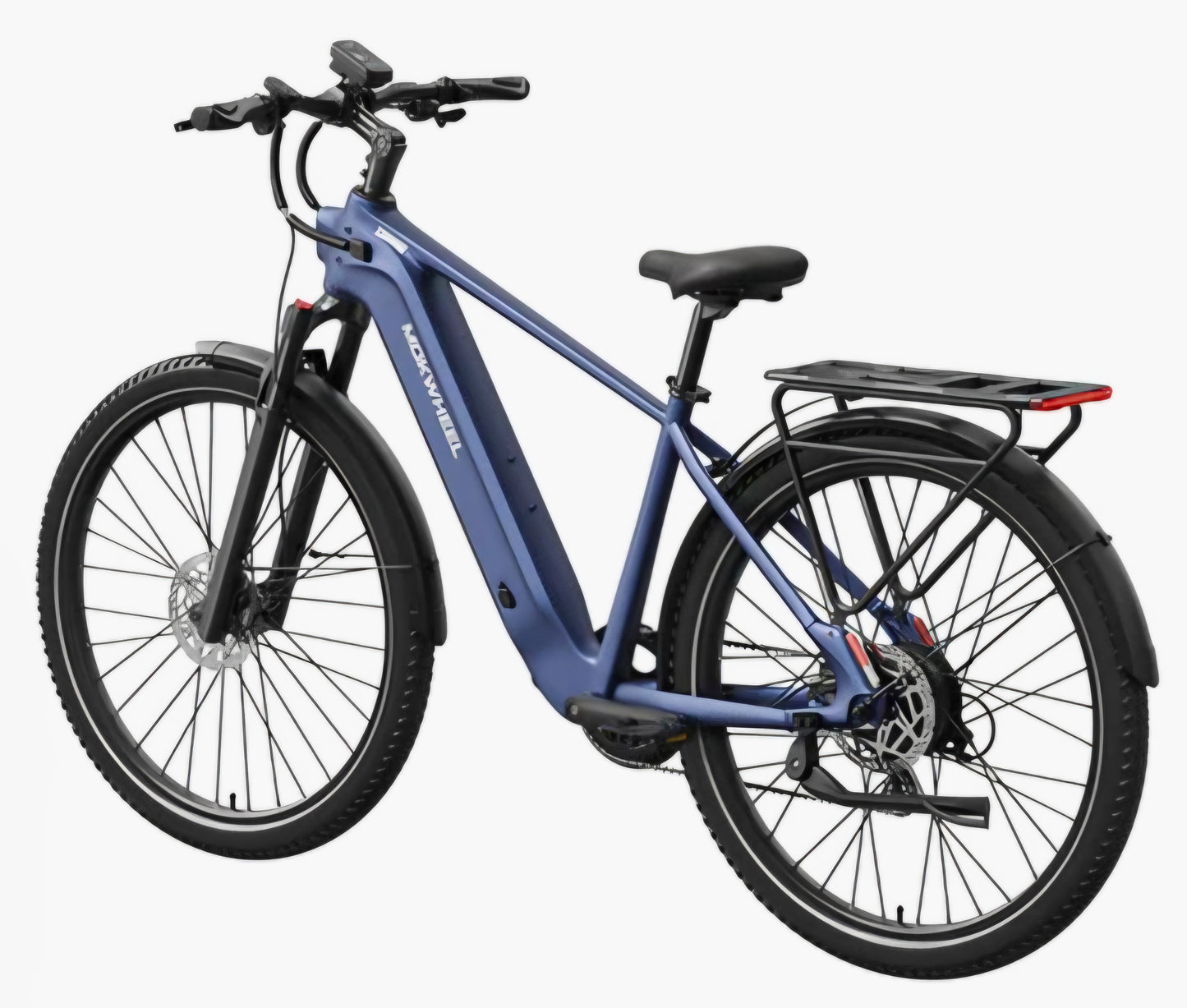 Tarmac E-Bike ( Front Suspension, Step Over ) Includes Front/Back Fenders, & Rear Rack