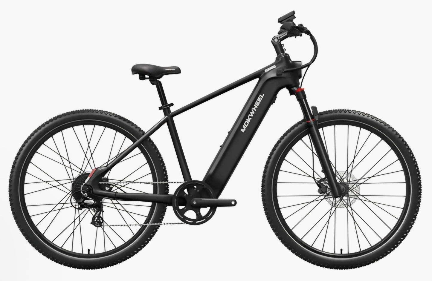 Tarmac E-Bike ( Front Suspension, Step Over ) Includes Front/Back Fenders, & Rear Rack