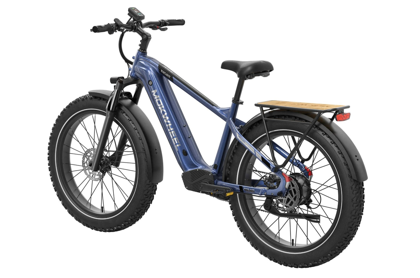 Basalt 2.0 Power Station E-Bike ( Front Suspension, Step Over, Fat Tire ) with Free Deluxe 10 Accessory Pack ( $699 Value for Free! ) Includes Front/Back Fenders, & Rear Rack.
