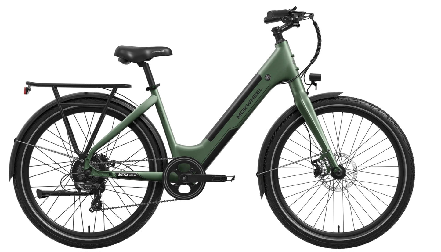 Fall Clearance Sale - Mesa Lite ST E-Bike with Free Basic 5 Accessory Pack ( $355 Value for Free! ) - includes Front/Back Fenders, & Rear Rack.