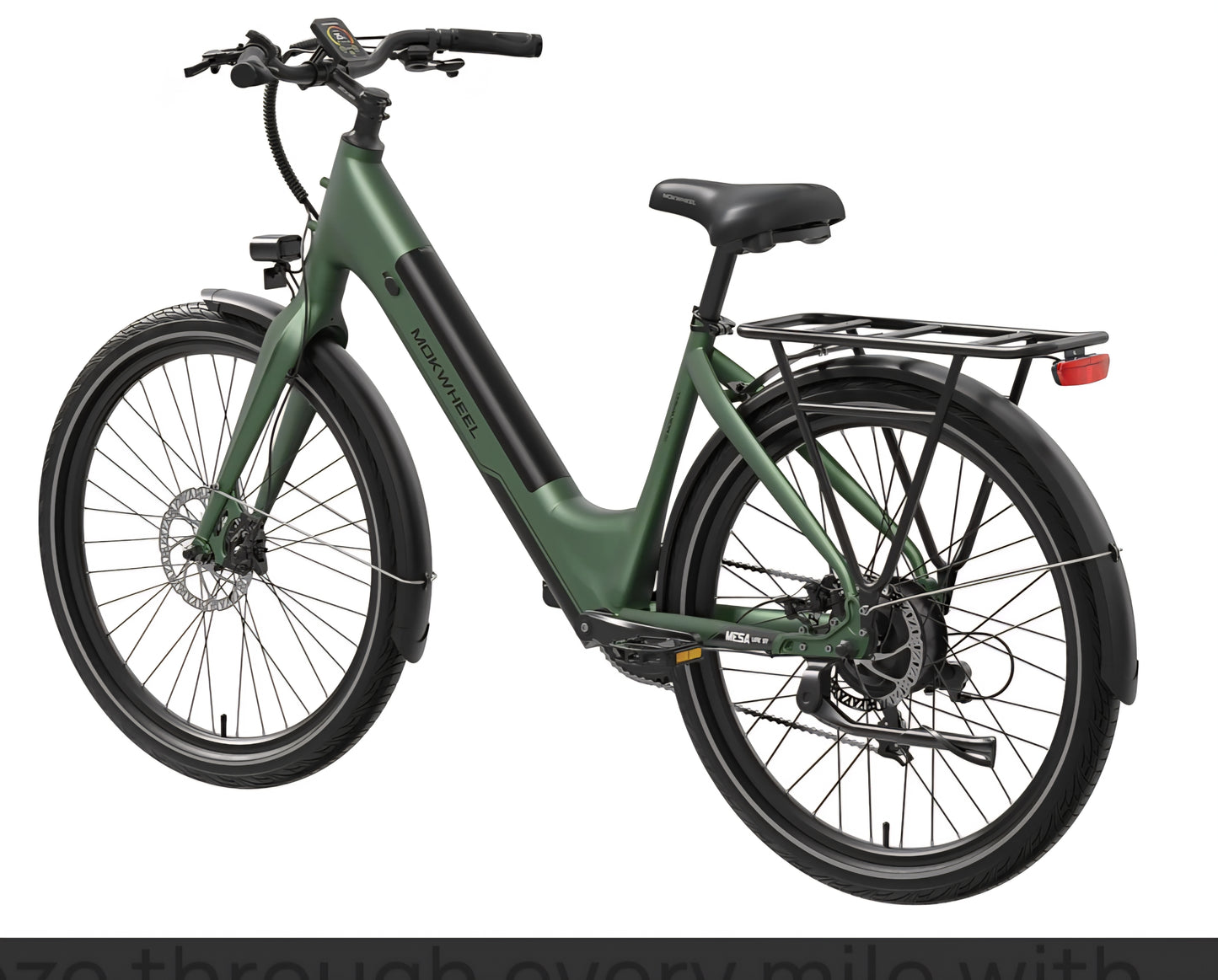 Fall Clearance Sale - Mesa Lite ST E-Bike with Free Basic 5 Accessory Pack ( $355 Value for Free! ) - includes Front/Back Fenders, & Rear Rack.