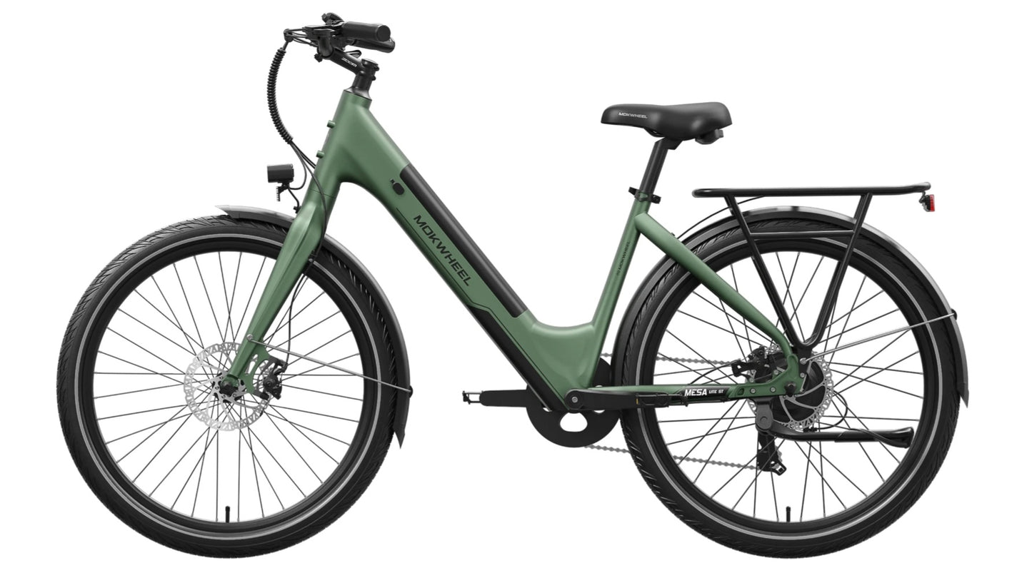 Fall Clearance Sale - Mesa Lite ST E-Bike with Free Basic 5 Accessory Pack ( $355 Value for Free! ) - includes Front/Back Fenders, & Rear Rack.