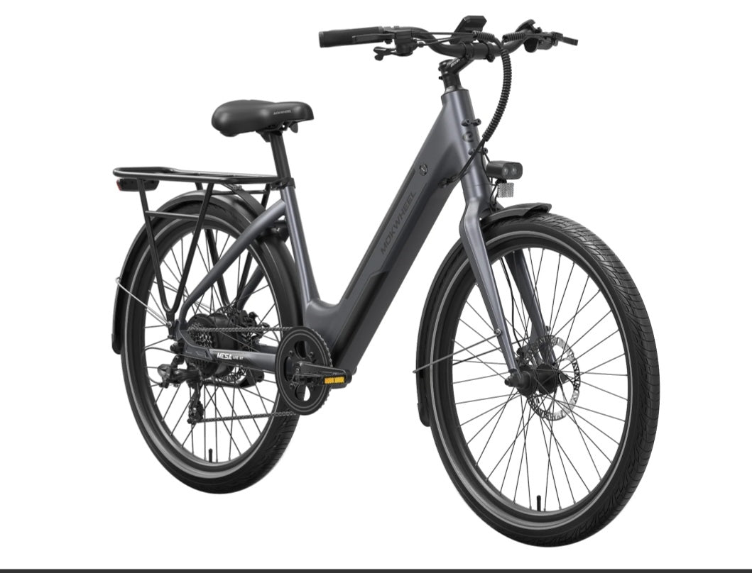 Fall Clearance Sale - Mesa Lite ST E-Bike with Free Basic 5 Accessory Pack ( $355 Value for Free! ) - includes Front/Back Fenders, & Rear Rack.