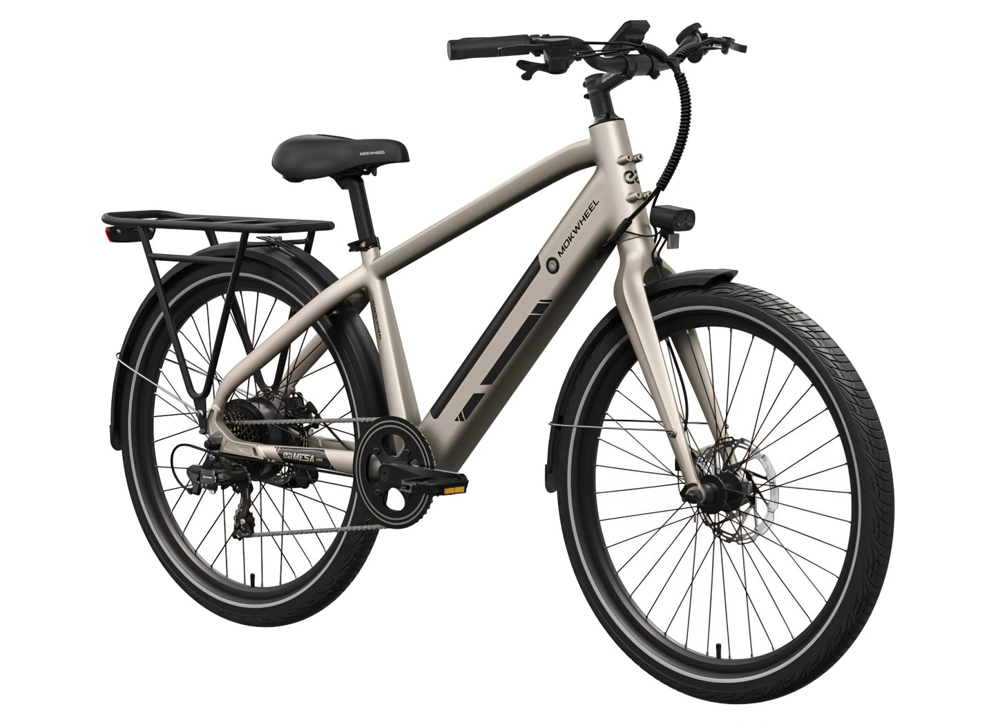 Fall Clearance Sale - Mesa Lite E-Bike with Free Basic 5 Accessory Pack ( $355 Value for Free! ) Includes Front/Back Fenders, & Rear Rack.