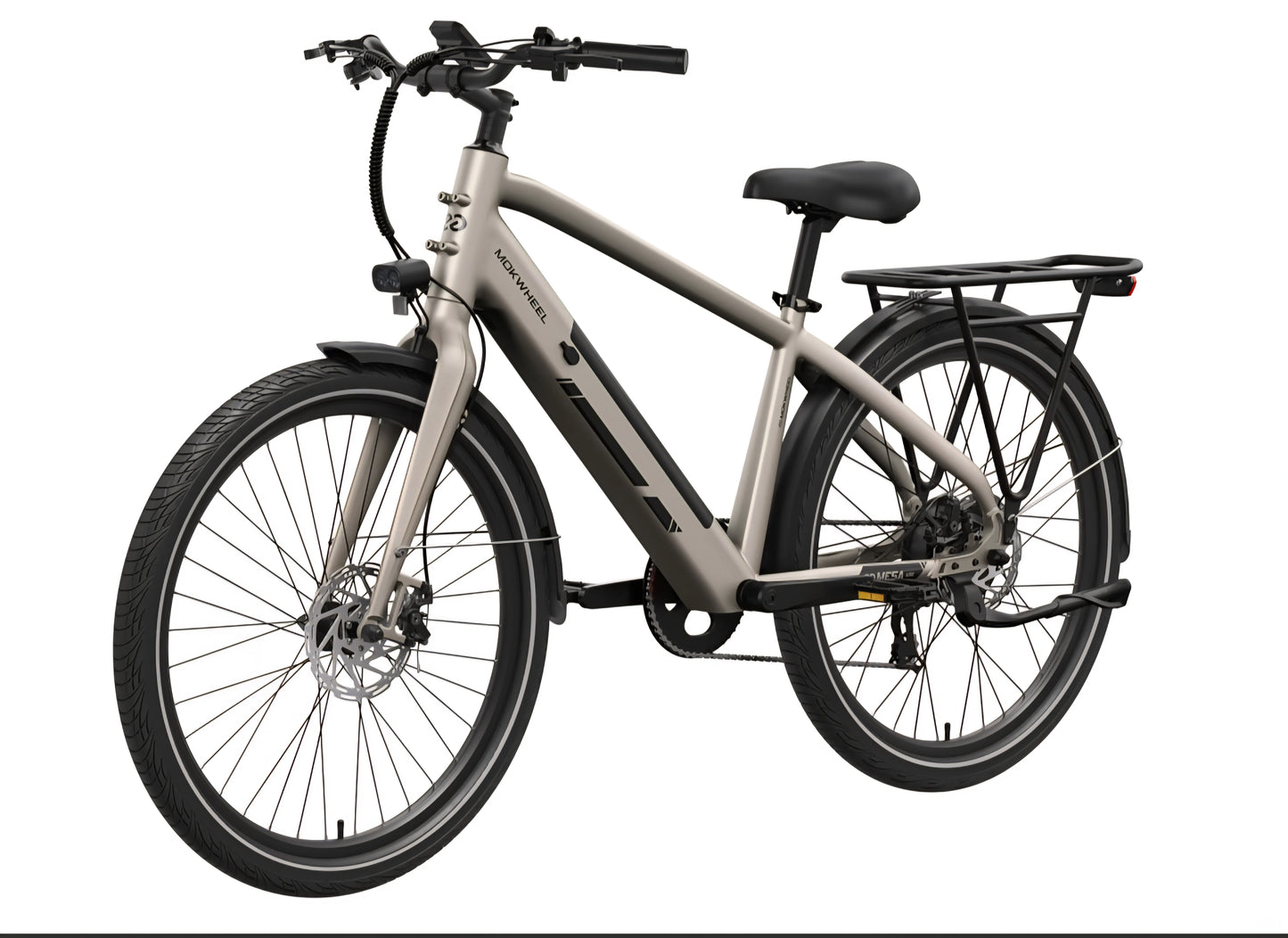 Fall Clearance Sale - Mesa Lite E-Bike with Free Basic 5 Accessory Pack ( $355 Value for Free! ) Includes Front/Back Fenders, & Rear Rack.