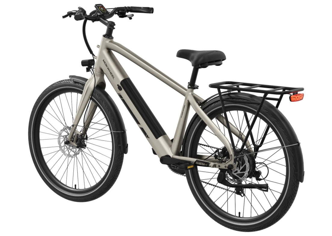 Fall Clearance Sale - Mesa Lite E-Bike with Free Basic 5 Accessory Pack ( $355 Value for Free! ) Includes Front/Back Fenders, & Rear Rack.