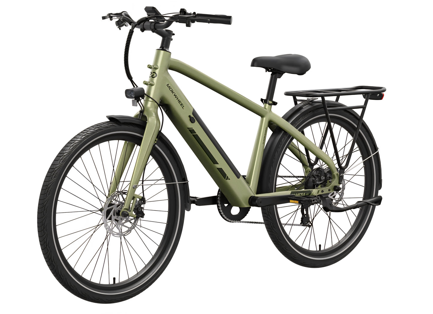 Fall Clearance Sale - Mesa Lite E-Bike with Free Basic 5 Accessory Pack ( $355 Value for Free! ) Includes Front/Back Fenders, & Rear Rack.