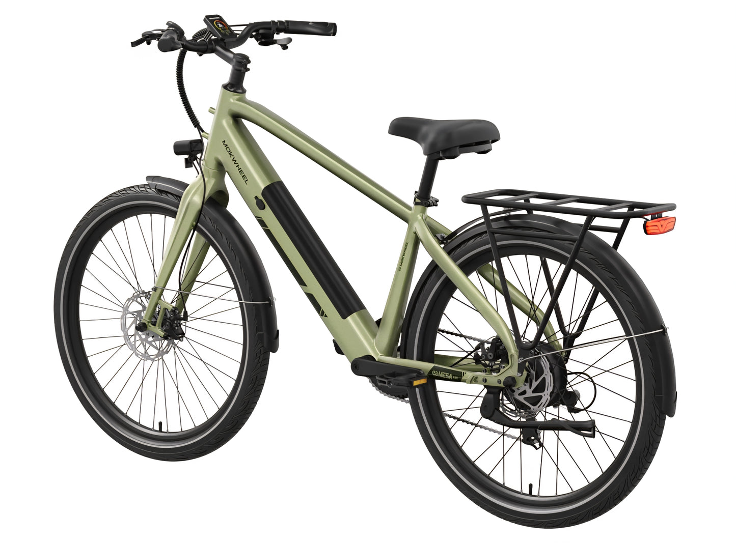 Fall Clearance Sale - Mesa Lite E-Bike with Free Basic 5 Accessory Pack ( $355 Value for Free! ) Includes Front/Back Fenders, & Rear Rack.