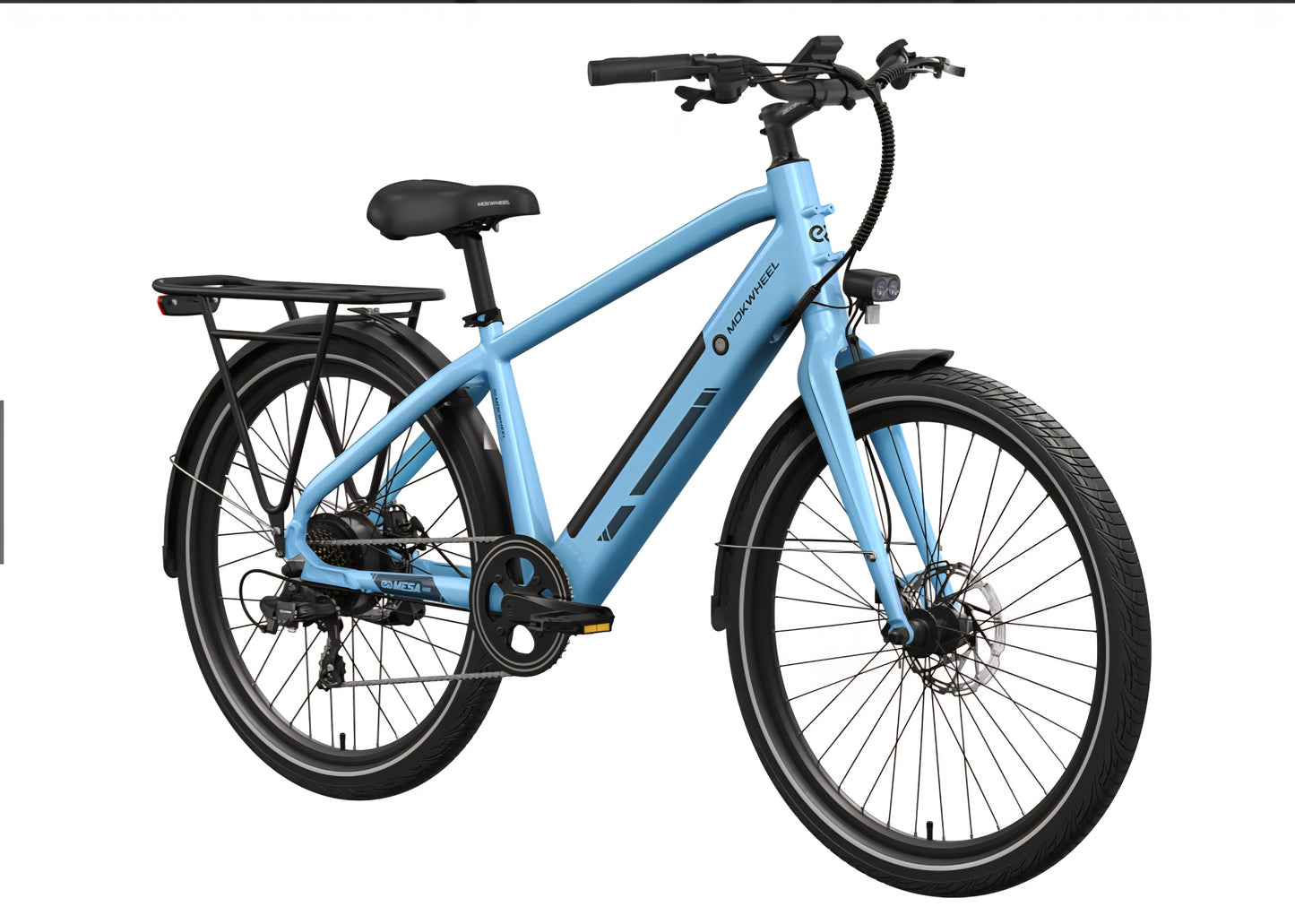 Fall Clearance Sale - Mesa Lite E-Bike with Free Basic 5 Accessory Pack ( $355 Value for Free! ) Includes Front/Back Fenders, & Rear Rack.
