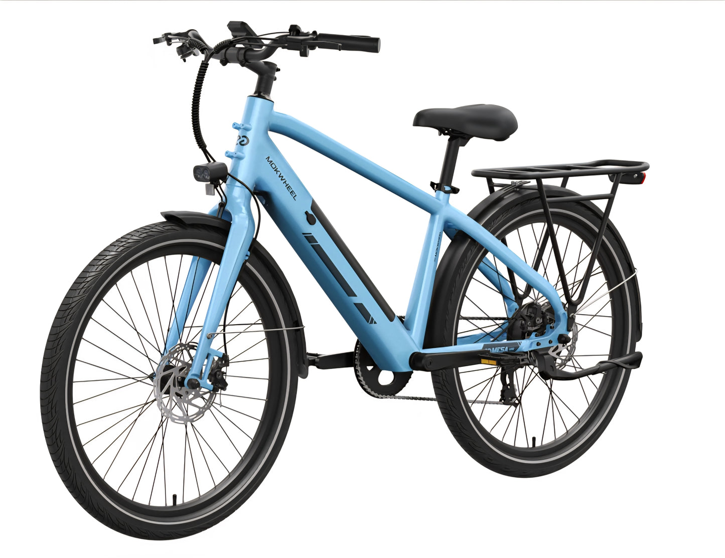 Fall Clearance Sale - Mesa Lite E-Bike with Free Basic 5 Accessory Pack ( $355 Value for Free! ) Includes Front/Back Fenders, & Rear Rack.