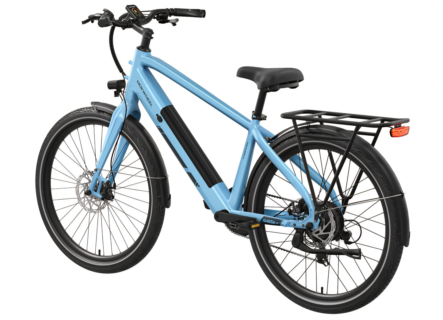 Fall Clearance Sale - Mesa Lite E-Bike with Free Basic 5 Accessory Pack ( $355 Value for Free! ) Includes Front/Back Fenders, & Rear Rack.